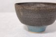 Photo3: Kiyomizu porcelain Japanese matcha tea bowl turquoise blue wan Daisuke Tokinoha