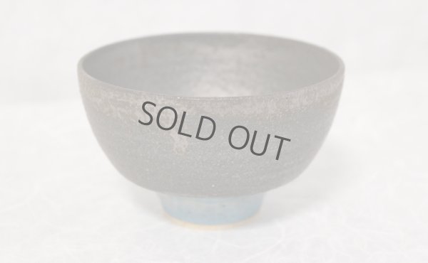 Photo8: Kiyomizu porcelain Japanese matcha tea bowl turquoise blue wan Daisuke Tokinoha