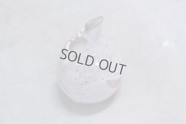 Photo7: Bizen ware pottery Sake bottle tokkuri white glaze kiri Tomoyuki Oiwa 300ml