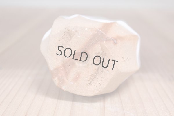 Photo8: Bizen ware pottery Sake bottle tokkuri white glaze mentori Tomoyuki Oiwa 300ml