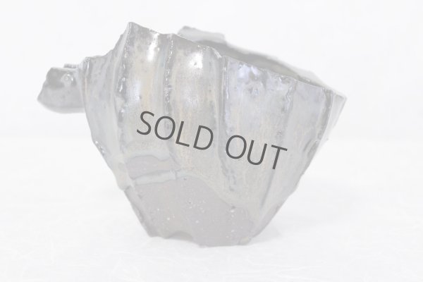 Photo3: Bizen ware pottery Sake bottle cups set reishu gradation glaze Tomoyuki Oiwa w/ wooden box