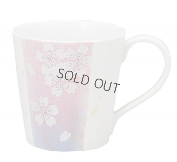 Photo1: Kutani Porcelain Japanese mug coffee tea cup hananomai D 8cm