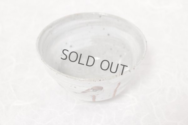 Photo8: Kutani porcelain Japanese Matcha chawan tea bowl kyoshu Black-capped Chickadees