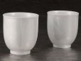 Photo1: Kutani Porcelain Japanese tea cups yon ginsai ishoku (set of 2) (1)