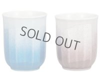 Kutani Porcelain Japanese tea cups yon ginsai (set of 2)