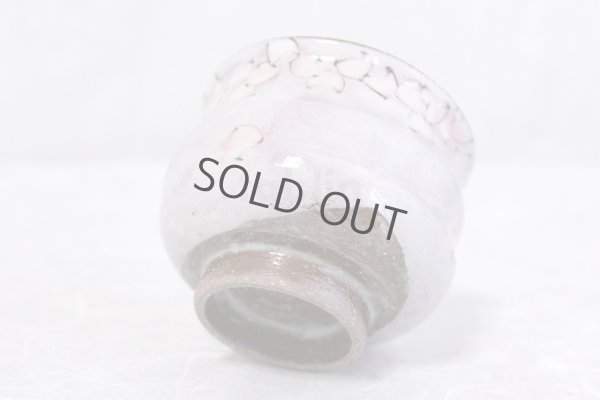 Photo5: Kutani ware tea bowl Hanachirashi ippuku chawan Matcha Green Tea Japanese