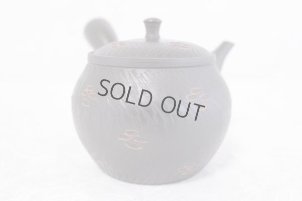 Photo6: Tokoname ware Japanese tea pot kyusu ceramic strainer YT Sekiryu tochiri 300ml