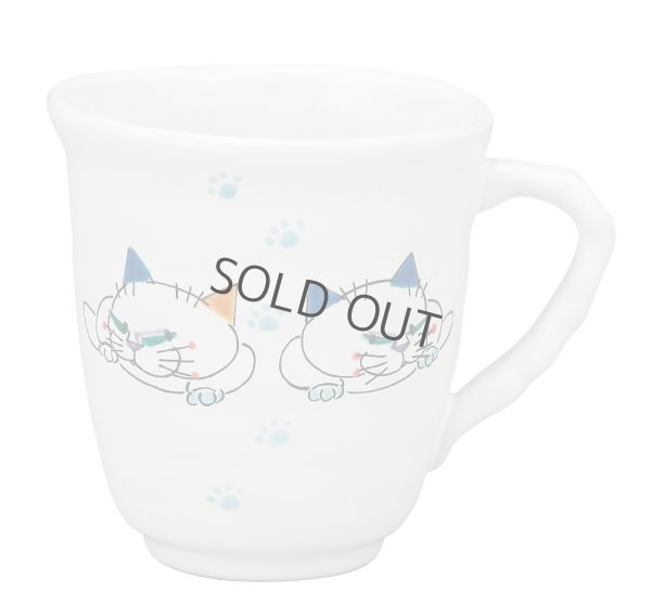 Photo11: Kutani Porcelain Japanese mug coffee tea cup couple D9cm