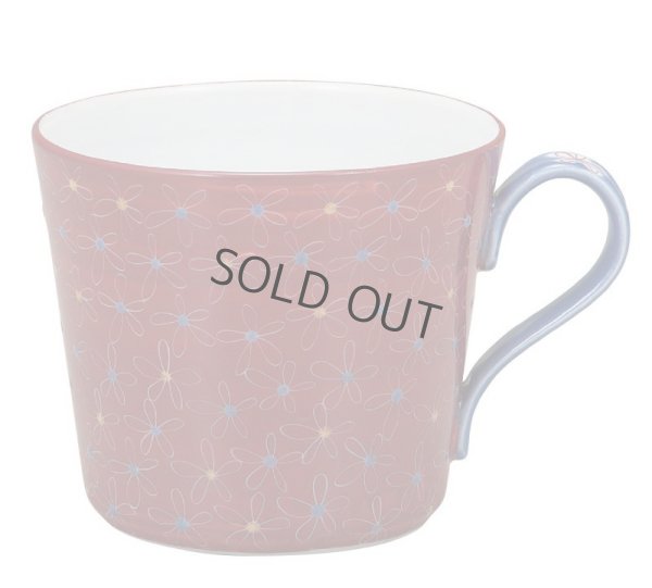 Photo1: Kutani Porcelain Japanese mug coffee tea cup shumakikobana D 9.5cm