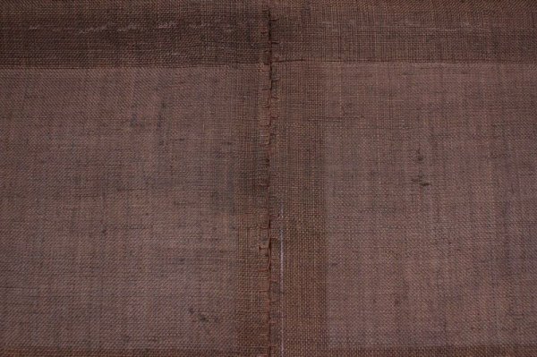 Photo5: Noren Mitsuru Japanese linen door curtain Kakishibu Trichosanthes 88 x 150cm