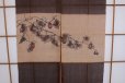 Photo3: Noren Mitsuru Japanese linen door curtain Kakishibu Trichosanthes 88 x 150cm