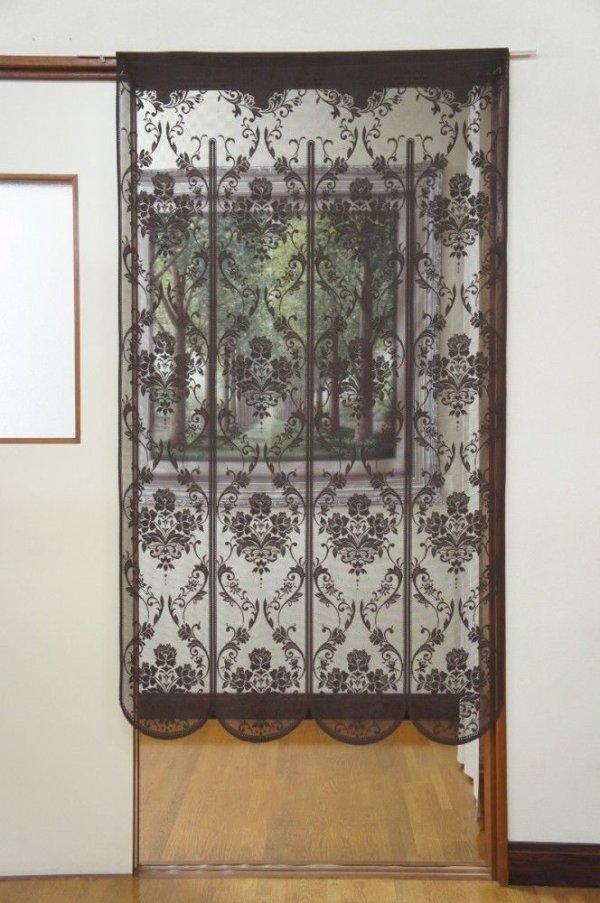 Photo1: Noren CSMO Japanese door curtain Classic BR 85 x 150cm