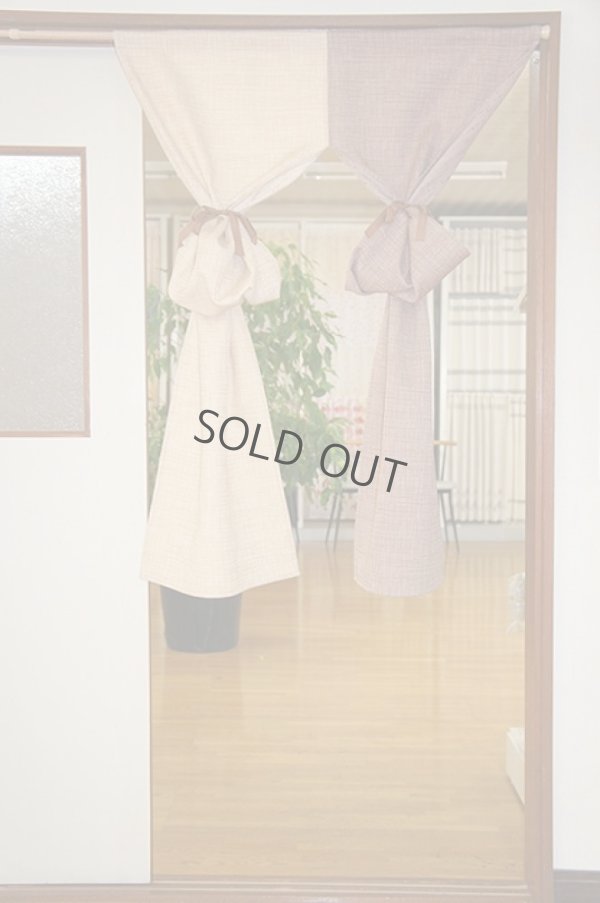 Photo3: Noren CSMO Japanese door curtain Natural style 85 x 170cm