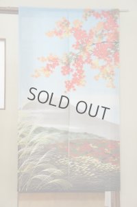 Noren CSMO Japanese door curtain Four seasons Fuji (Autumn) 85 x 150cm