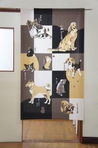 Noren CSMO Japanese door curtain Inugokoro 85 x 150cm