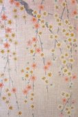 Photo3: Noren NM Japanese door curtain Shidarezakura pink 85 x 150cm