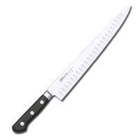 Misono Molybdenum stainless Japanese Sujihiki Slicer Salmon Dimple blade knife