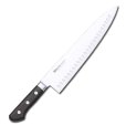 Photo1: Misono Molybdenum stainless Japanese Gyutou Salmon knife Dimple blade any size (1)