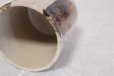 Photo6: Shigaraki pottery Japanese tea cups irori yunomi set of 2