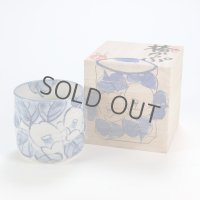 Kutani Porcelain yunomi tea cup pottery tumbler tsubaki 280ml