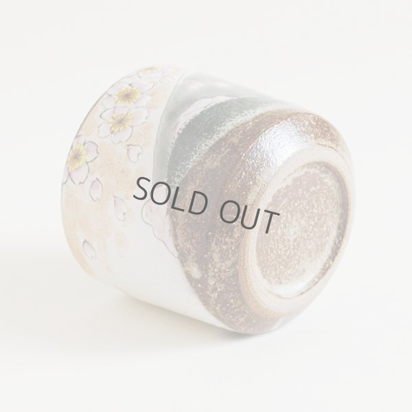 Photo6: Kutani Porcelain yunomi tea cup pottery tumbler harunofuji 330ml