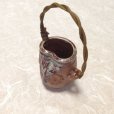 Photo3: Shigaraki Japanese pottery Vase small tatsusunahenkei H 11cm