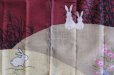 Photo5: Noren Japanese Curtain Doorway NM monn rabbit hana 85 x 150cm  (5)