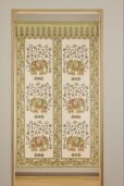 Photo2: Noren Japanese Curtain Doorway NM Ganesha 85 x 150cm (2)