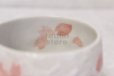 Photo10: Mino Japanese pottery yunomi tea cups set of 2 cherry blossoms w/wooden box (10)