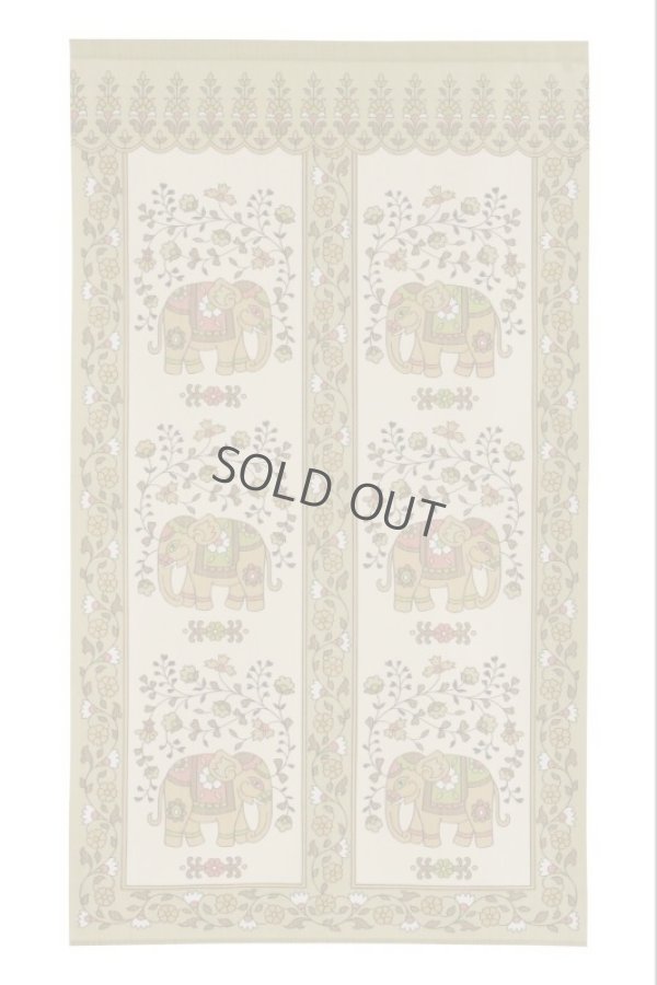 Photo1: Noren Japanese Curtain Doorway NM Ganesha 85 x 150cm