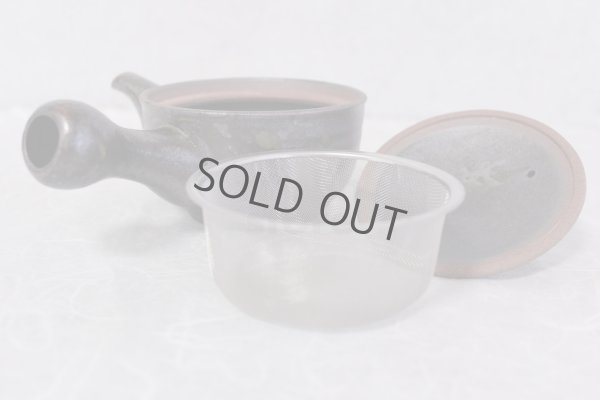 Photo9: Arita imari sd Porcelain Japanese tea pot kyusu　kokuyu hiramaru 310ml