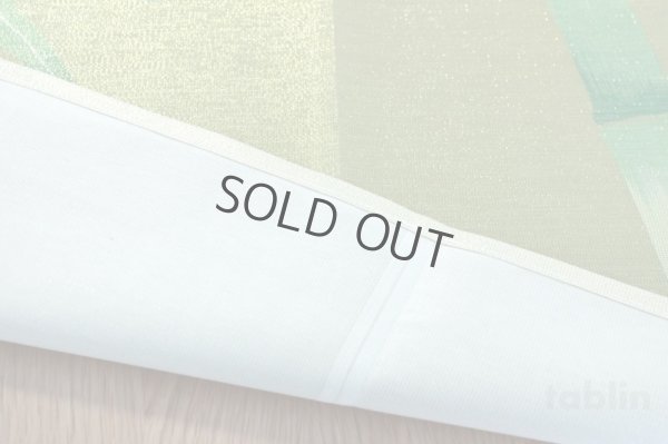 Photo6: Kyoto Noren MS Japanese door curtain Takebayashi Banboos green 85 x 150cm