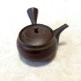 Photo5: Tokoname Japanese tea pot kyusu Tosen ceramic tea strainear nerikomi 310ml (5)
