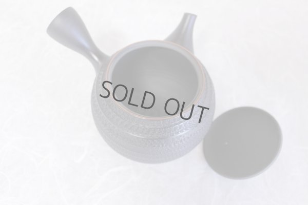 Photo10: Tokoname ware Japanese tea pot kyusu ceramic strainer sendan Gyokko 470ml