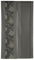 Photo2: Noren Japanese door curtain daichi bassen furununo komon cotton 85 x 150cm (2)