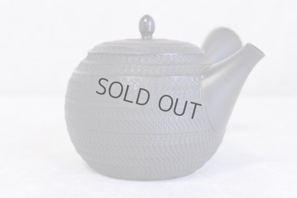 Photo7: Tokoname ware Japanese tea pot kyusu ceramic strainer sendan Gyokko 470ml