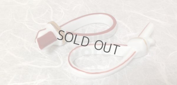 Photo8: Arita Japanese Chopsticks rest mizuhiki set of 2 