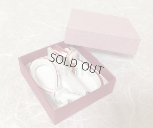 Photo9: Arita Japanese Chopsticks rest mizuhiki set of 2 