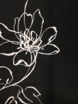 Photo4: Noren CSMO Japanese door curtain Venusta black 85 x 170cm (4)