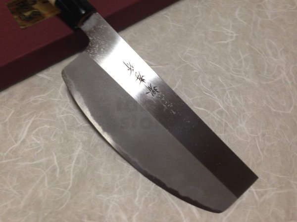 Photo2: SAKAI TAKAYUKI Japanese knife Kasumitogi Yasuki white steel Sushi kiri