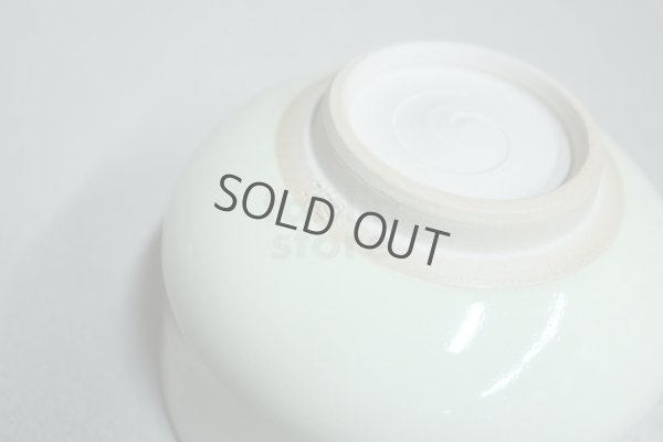 Photo4: Kiyomizu Kyoto porcelain Japanese matcha tea bowl chawan Rinzan light yellow 