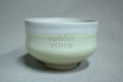 Photo5: Kiyomizu Kyoto porcelain Japanese matcha tea bowl chawan Rinzan light yellow 