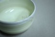 Photo3: Kiyomizu Kyoto porcelain Japanese matcha tea bowl chawan Rinzan light yellow 