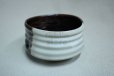 Photo2: Kiyomizu Japanese matcha tea bowl chawan Sahei kakewake Kutsu shape ware (2)