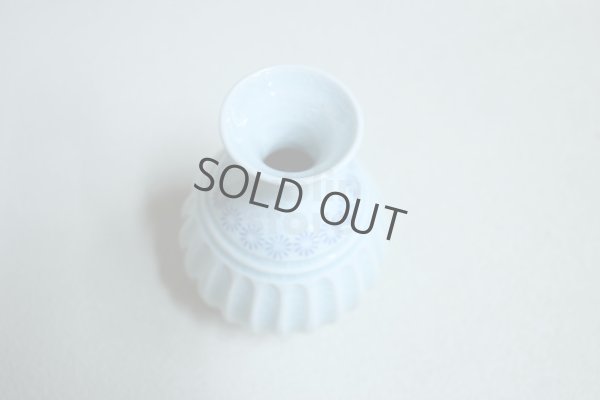 Photo3: Kiyomizu porcelain Japanese tokkuri sake bottle cup Minoru Ando shinogi seiji 