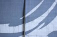 Photo5: Kyoto Noren SB Japanese batik door curtain Maru Round silver gray 85cm x 43cm