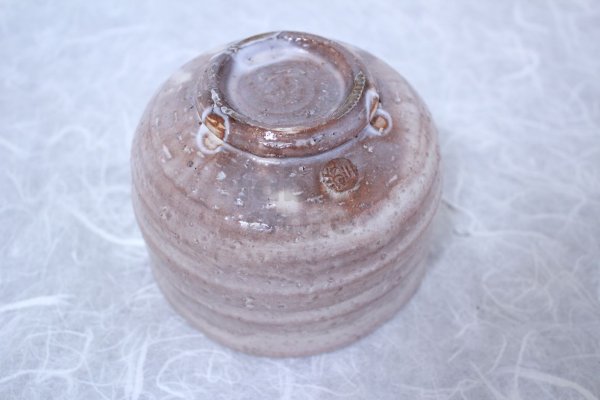 Photo7: Hagi yaki ware Japanese tea bowl Raku Keizo Takeshita chawan Matcha Green Tea 