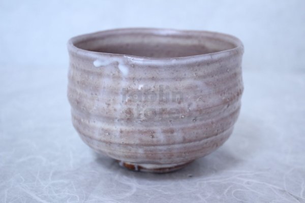 Photo2: Hagi yaki ware Japanese tea bowl Raku Keizo Takeshita chawan Matcha Green Tea 