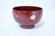 Photo4: Japanese Echizen Urushi lacquer soup bowl wan suisen D10.7cm set of 2 (4)