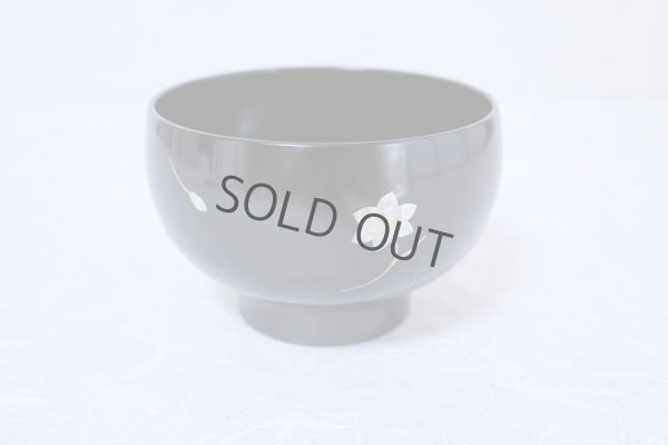 Photo10: Japanese Echizen Urushi lacquer soup bowl wan suisen D10.7cm set of 2